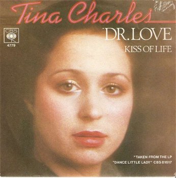 singel Tina Charles - Dr. love / Kiss of life - 1