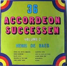 LP Henri De Haes - accordeon successen 36 VOL 2