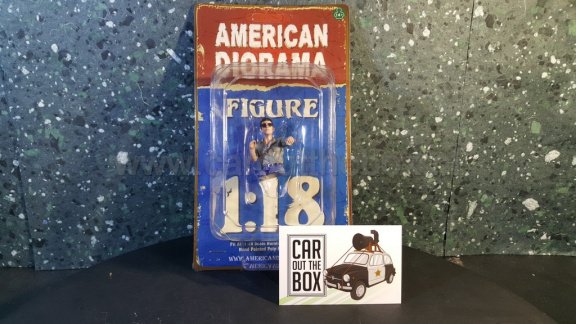 Diorama figuur 1/18 seated IV figure 1:18 American Diorama - 2