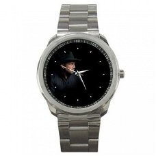 Garth Brooks Stainless Steel Horloge