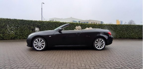 Infiniti G Cabrio - 37 GT G37 320pk Zeldzaam Navi Leder NAP - 1