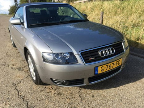 Audi A4 Cabriolet - 2.4 V6 Nette Cabrio, Leder interieur, ** Winterprijsje**! - 1