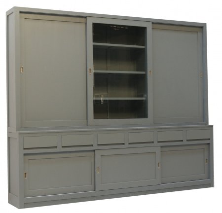 Buffetkast XL design grijs 300 x 250cm dichte zijdeuren - nr. 1