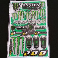 Sticker set Monster Energy
