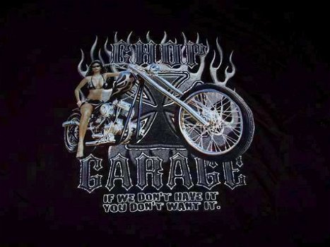 Chopper Garage t-shirt - 1