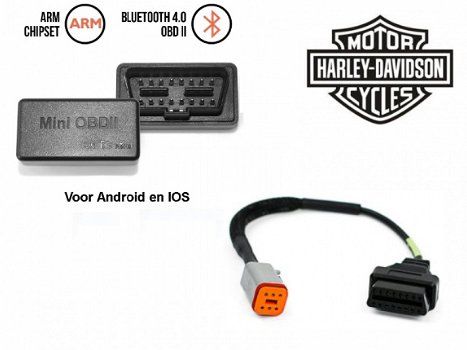 Harley Davidson ECM - diagnose scanner, Bluetooth voor Android - 1