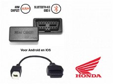 Honda motorbike diagnose scanner voor Android en IOS, voor modellen 4 pin aansluiting.