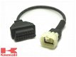 Kawasaki motorbike 6 pin naar 16 pin verloopkabel – adapter - 1 - Thumbnail