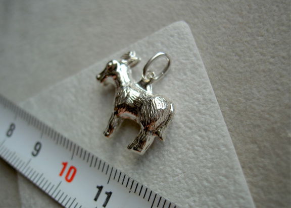 Zilveren Ezel hanger - Afbeelding 3