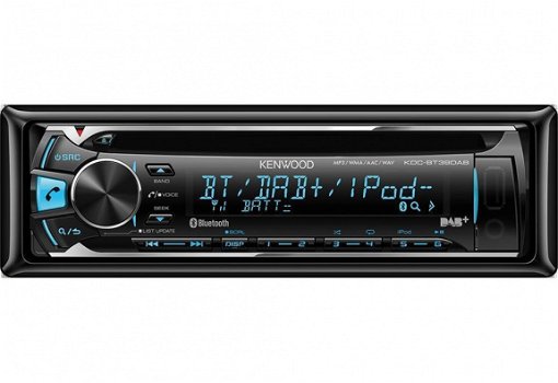 Autoradio met DAB+, KENWOOD KDC-BT39DAB - 1