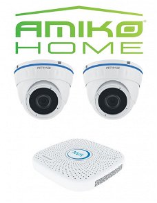 AMIKO HOME IPCAM camera beveiligingsset Dome 2