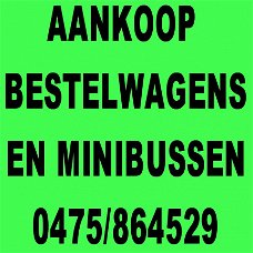 Aankoop Ford Transit en andere bestelwagens