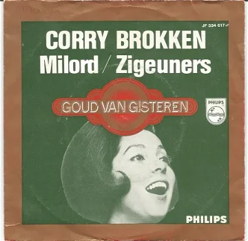 Corry Brokken ‎– Milord / Zigeuners (1968) - 1