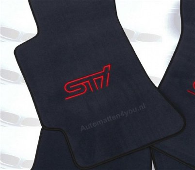 Automatten Subaru Spec B met logo in alle kleuren - 2