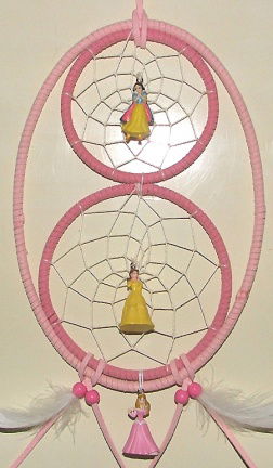DISNEY PRINSESJES Dromenvanger / Dreamcatcher in Ovaalvorm - Afbeelding 2