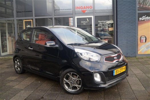 Kia Picanto - 1.0 CVVT ISG Design Edition / Airco / PDC / Leer / LMV / L.E.D / N.A.P - 1