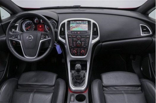 Opel Astra GTC - 1.4T Sport NL-Auto Verwarmde Voorstoelen Leder Cruise Control Navi ECC PDC Xenon LM - 1
