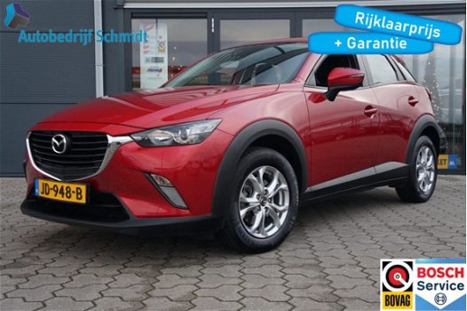 Mazda CX-3 - 2.0 SkyActiv-G 120 SkyLease+ Airco Navigatie Cruise Controle Zeer Mooi - 1