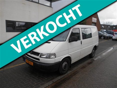 Volkswagen Transporter - 2.5 TDI 292 DC Airco Bj 2003 - 1