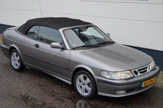 Saab 9-3 Cabrio - 2.0T 225K Leder ECC Youngtimer - 1