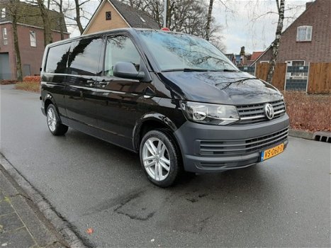 Volkswagen Transporter - 2.0 TDI LANG DC T6 (140 PK) 2x SCHUIFDEUR - 1