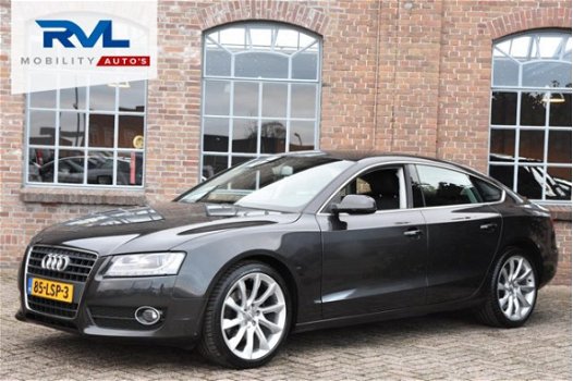 Audi A5 Sportback - 2.0 TDI Pro Line 2010 210.305KM Automaat navi Clima Cruise PDC ORG NL - 1