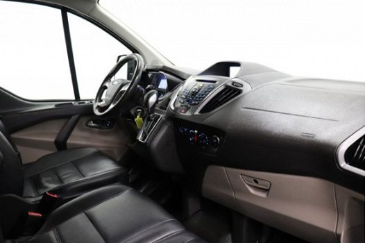 Ford Transit Custom - 2.0 TDCI 130PK L2 Dubbele Cabine - Automaat - Airco - Navi - € 18.900, - Ex - 1