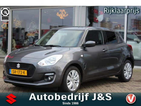 Suzuki Swift - 1.2 Select | Airco | Navigatie | Fabrieksgarantie | Rijklaarprijs | Pechhulp | Onderh - 1