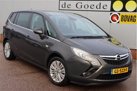 Opel Zafira Tourer - 1.6 CDTI Business+ 7p. org. NL-auto automaat , panoramaraam+dak navigatie a.cam - 1