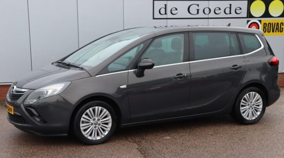 Opel Zafira Tourer - 1.6 CDTI Business+ 7p. org. NL-auto automaat , panoramaraam+dak navigatie a.cam - 1