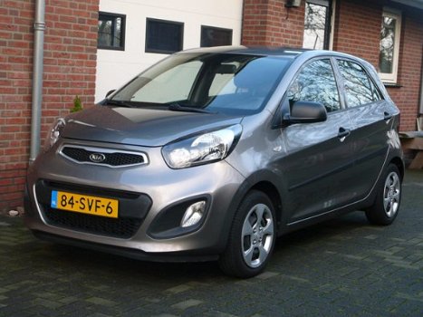 Kia Picanto - 1.0 CVVT-5 deurs - 5 persoons- lage km stand - 1