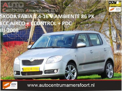 Skoda Fabia - 1.4-16V Ambiente (AIRCO + INRUIL MOGELIJK ) - 1