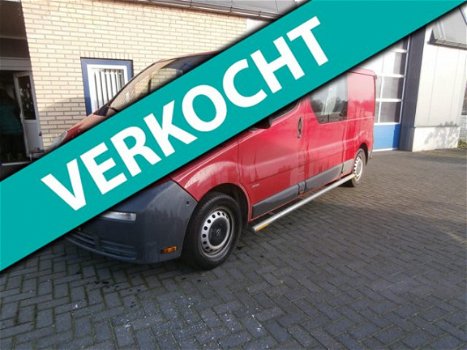 Opel Vivaro - 1.9 DI L2 H1 DUBBELE CABINE 1e EIGENAAR AIRCO, TREKHAAK MARGE €2950. - 1