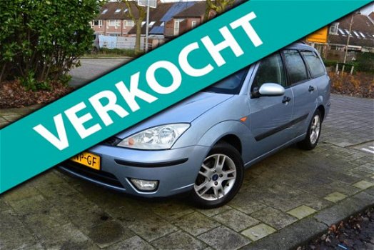 Ford Focus Wagon - 1.6-16V Collection RIJDT PRAKTISCH NIEUW MET AIRCO & APK - 1