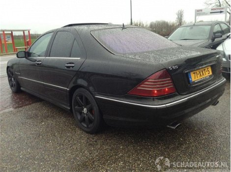 Mercedes-Benz S-klasse - S55 AMG 5.5 V8 automaat lang - BRABUS velgen ( zie laatste foto ) - nieuwpr - 1