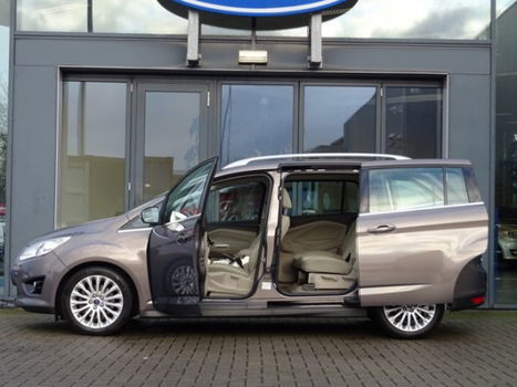 Ford Grand C-Max - 1.0 Ecoboost Titanium 125pk Navigatie, Climate&Cruise control, Bluetooth, Achteru - 1