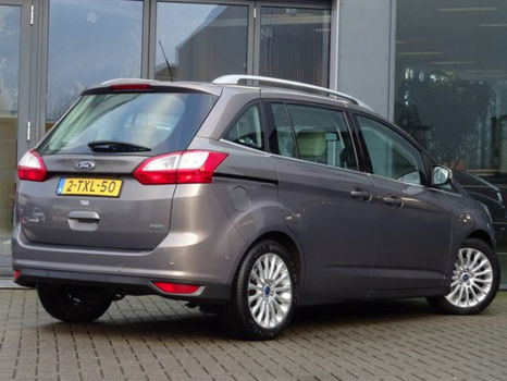 Ford Grand C-Max - 1.0 Ecoboost Titanium 125pk Navigatie, Climate&Cruise control, Bluetooth, Achteru - 1