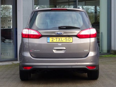 Ford Grand C-Max - 1.0 Ecoboost Titanium 125pk Navigatie, Climate&Cruise control, Bluetooth, Achteru - 1