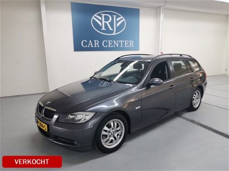 BMW 3-serie Touring - 318d Corporate Lease 6250 eindejaars actie i.z.g.s leer , xenon, cruise contro - 1