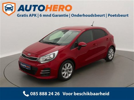 Kia Rio - 1.2 CVVT ComfortLine TA97446 | Navi | LED | Cruise | Climate | Parkeersensoren V+A | Camer - 1