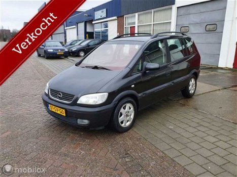 Opel Zafira - 1.6-16V Comfort APK 06-2020 AIRCO NAP VELGEN - 1