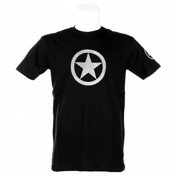 T-shirt grijze Allied star - 1