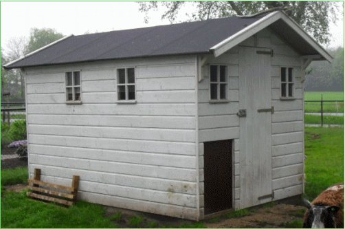 hooiberg kippenhok geitenhok schapenhok ook maatwerk - 3