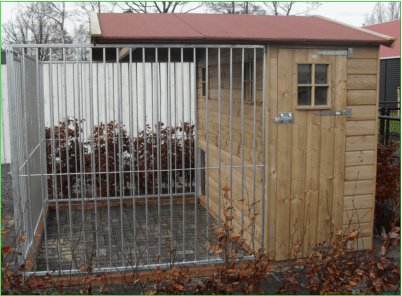 maatwerk hondenhokken met kennel hondenren overdekt ook losse kennels - 8