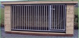 hondenhok met kennel hondenren overdekt ook losse kennels - 7 - Thumbnail