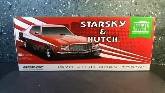 1976 Ford Gran Torino STARKY & HUTCH 1:18 Greenlight - 5