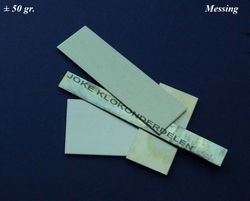 Messing plaatjes voor reparatie doeleinden =36452