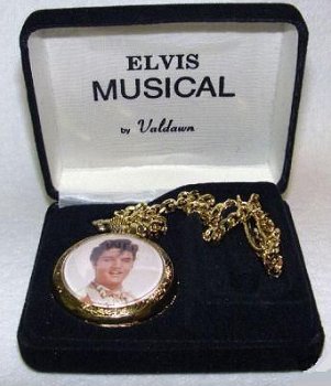 Schitterend Elvis Presley Muzikaal Zak Horloge - 1