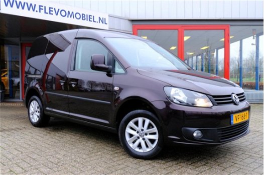 Volkswagen Caddy - 1.6 TDI Navi/Airco/Leder/LMV/Trekh - 1