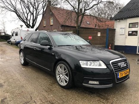 Audi A6 Avant - 3.0 TDI quattro S-line, leren bekleding, schuifdak, alle extra's - 1